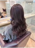 カシスピンク・ハイライト・ロング