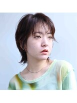 ロッソ ヘアアンドスパ 北千住店(Rosso Hair&SPA) ウルフ風ショートレイヤー【北千住】