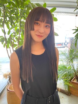 プロス(Pros) 表参道/ブリーチなし／レイヤーカット/フェイスレイヤー