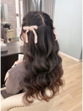 エルディ 大宮(eldy) 編み込みハーフツイン