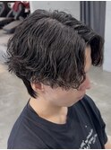 熊本シャドウパーマ 波巻きパーマ ツイスパ MEN'S HAIR
