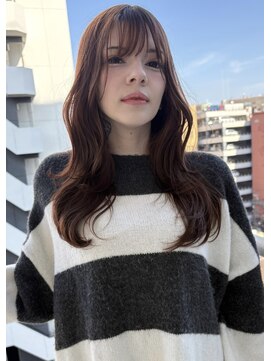 キーゴ 博多(KY-GO.) brown beige/layer cut