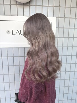 ラウレア(LAULEA) ホワイトラベンダーカラー