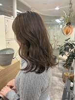 ホヌア(hoNua.)&nbsp;ブリーチなしで作る♪透明感ヘーゼルベージュ