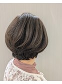 ふんわりボブ/ひし形ショートボブ/20代/30代/40代/50代