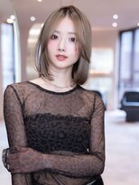 ハバナ 新宿(HAVANA)&nbsp;レイヤーボブ×ミルクティーブラウン/クールショート