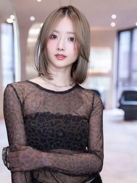 ハバナ 新宿(HAVANA) レイヤーボブ×ミルクティーブラウン/クールショート