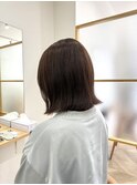 イメチェンヘアスタイル/ピンクベージュ/前髪カタログ/津田沼