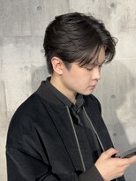 メゾンフォーメン(Maison for men)&nbsp;センターパート×ニュアンスパーマ