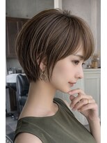 ザシー おおたかの森(The C) 20代30代40代50代ナチュラル大人可愛いレイヤーショートボブ