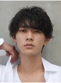 初めてのパーマでも◎ラフな質感が人気のシャドウパーマ