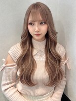 アース コアフュールボーテ 松本庄内店(EARTH coiffure beaute) ホワイトミルクティーベージュ_ハイトーン_ケアブリーチ