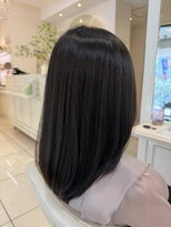 アッシュ 西荻窪店(Ash) 〈地毛風カラー〉カット+オリーブ系ダークブラウンカラー