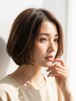 束間ボブ川越/ハイライト/白髪ぼかし/白髪染め