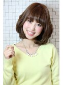 やわらか大人ボブ