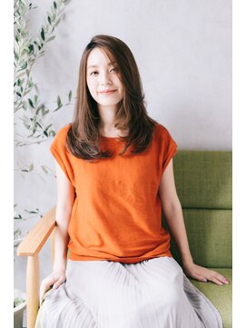 フレイムス ヘアアンドリラックス 南越谷店(Frames hair&relax) サイドパートロング