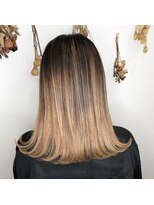 ウル(Ulu)&nbsp;ミルクティー×バレイヤージュ