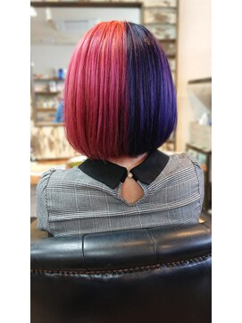 ヘアメイクライン(hair make LINE) ハーフ＆ハーフ