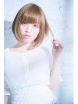 ヴァンクシー バイ ルナ(VANKCY by Luna)&nbsp;髪質改善トリートメント 大人ボブ フレンチボブ グレージュ 簡単