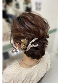 TAKAKOstyle☆結婚式　ルーズアップ