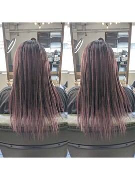 ヘアーサロン リバース(Hair Salon Rebirth) 【防府/Rebirth】ピンクバレイヤージュ