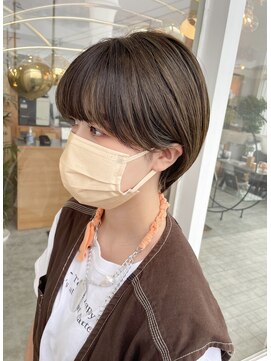 ユラギフロムユイマァル 水島店(YURAGI from YUIMARL) マッシュショート_顔周りすっきりスタイル