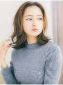透明感 小顔補正立体カット ロブヘア【emu 桜川店】