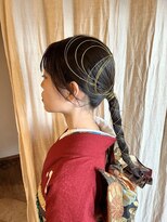 ヘアー メイク コラム コウ hair make column Coo&nbsp;水引アレンジ