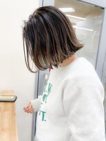 ヴェルダ 池袋店(verda)&nbsp;【verdaお客様】ハイライトベージュ×ボブ　mizuno