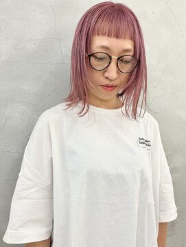 エンドリンク(endlink) くすみピンク×重軽ロブ