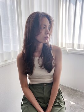 イニット 奈良新大宮(init.) 髪質改善 ショートボブ インナーカラー 韓国風 前髪カット 小顔