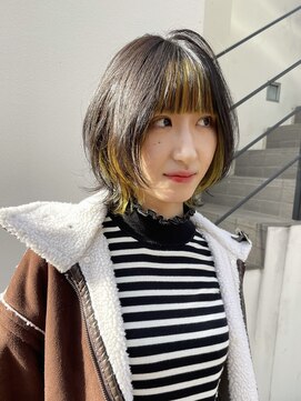 マジコ 下北沢本店(Magico) ダブルカラーミルクティーベージュカラーケアブリーチ韓国