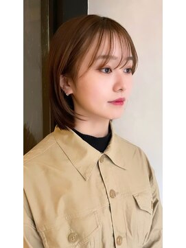 チックタック パラダイム(TICK-TOCK Paradime) 《ゲストスナップ》シースルーバング/ミルクチョコレート