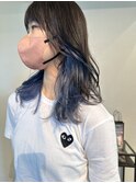 インナーカラー+レイヤーカット