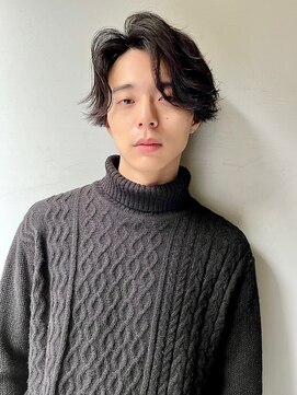 フュー 新小岩(few.) ハイライト/マッシュパーマ/ウルフ/アッシュブラック[新小岩駅]