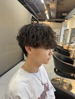 アイズ 海老名(AIZU)&nbsp;波巻きスパイラルパーマ　波巻きパーマ　メンズパーマ