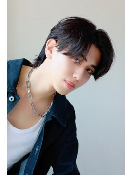 ソイクフ 四条大宮店(SOY-KUFU) アッシュブラックマッシュパーマウルフカルマパーマ