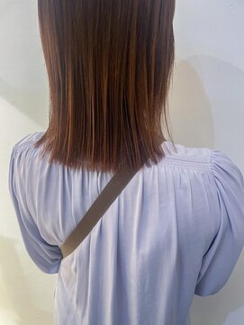 ネオリーブアイム 横浜西口店(Neolive aim) 収まりやすい切りっぱなしボブ♪ 【横浜】