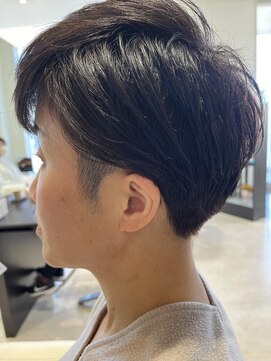 アメイジングヘアー 美沢店(AMAZING HAIR) レディース ツーブロック/ベリーショート/刈り上げ/暗髪