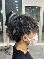 バース 梅田中崎町店(BIRTH)&nbsp;ツイストスパイラルパーマツイストパーマメンズマッシュパーマ