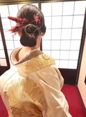 和装タイトヘア