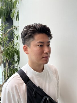 ステア ケース(stair case) アップバングパーマ