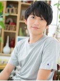ラフさと清潔感！黒髪モテ髪韓国マッシュm3上尾20代30代40代