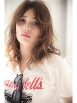 エブリ(evri)&nbsp;「evri」武田亮介　パールベージュ　波巻きミディ