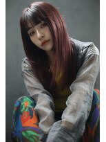 ヘアデザイン プティパ(Hair Design petit-pas)&nbsp;ツヤ感抜群☆暖色レッドカラー