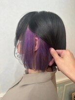 ヘアーサロン リアン 熊谷2号店(hair salon Rien)&nbsp;インナーバイオレット♪