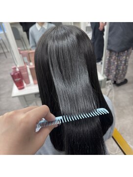 リミットバイアフィナー 大宮店(limit by Afinar) ブルーブラック×質感再生トリートメント