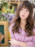 大人かわいい外国人風抜け感ニュアンスパーマc6大宮20代30代40代