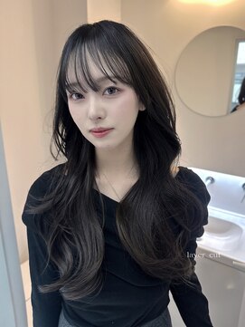 ヒン(HIN) ケアカラー&レイヤーカットスタイル