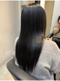 髪質改善/カラーエステ/艶髪ロング/ナチュラルブラック